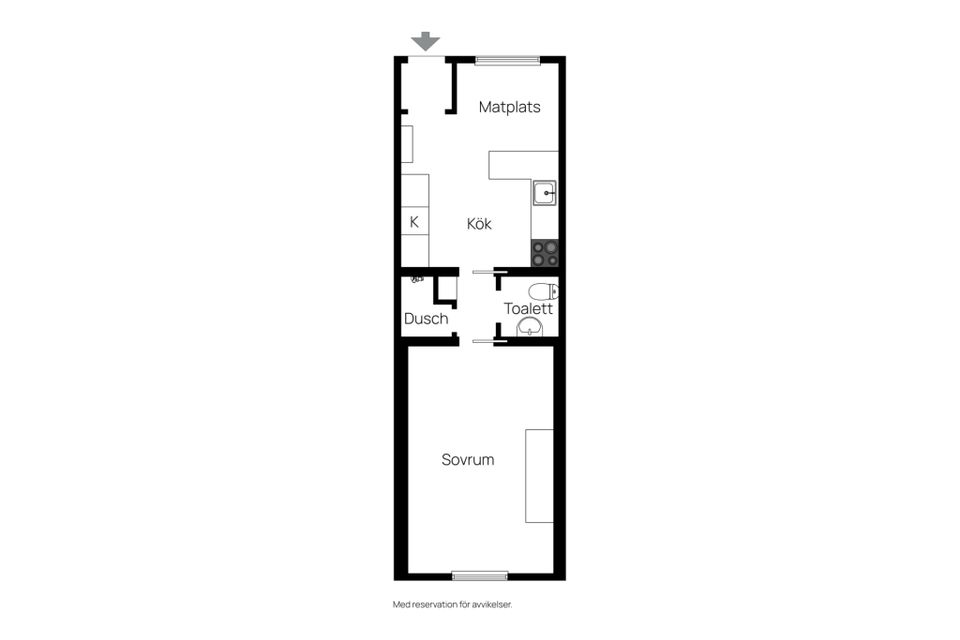 Bostadsrätt, Centrumvägen 5D.  Markplan, Älmsta centralt, Norrtälje