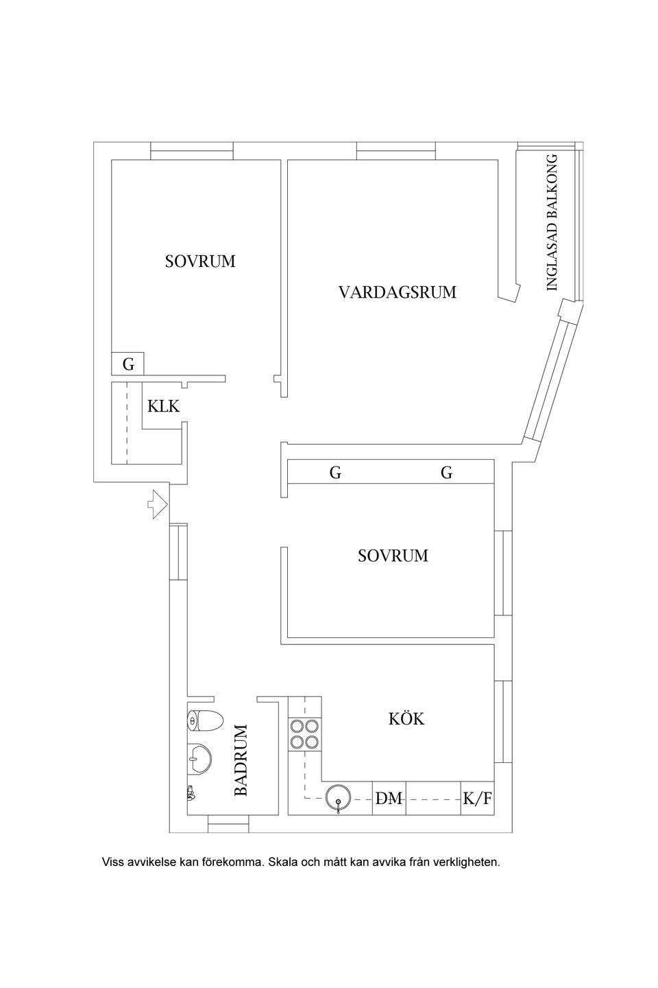 Bostadsrätt, Sjögatan 8A, Bergviken, Luleå