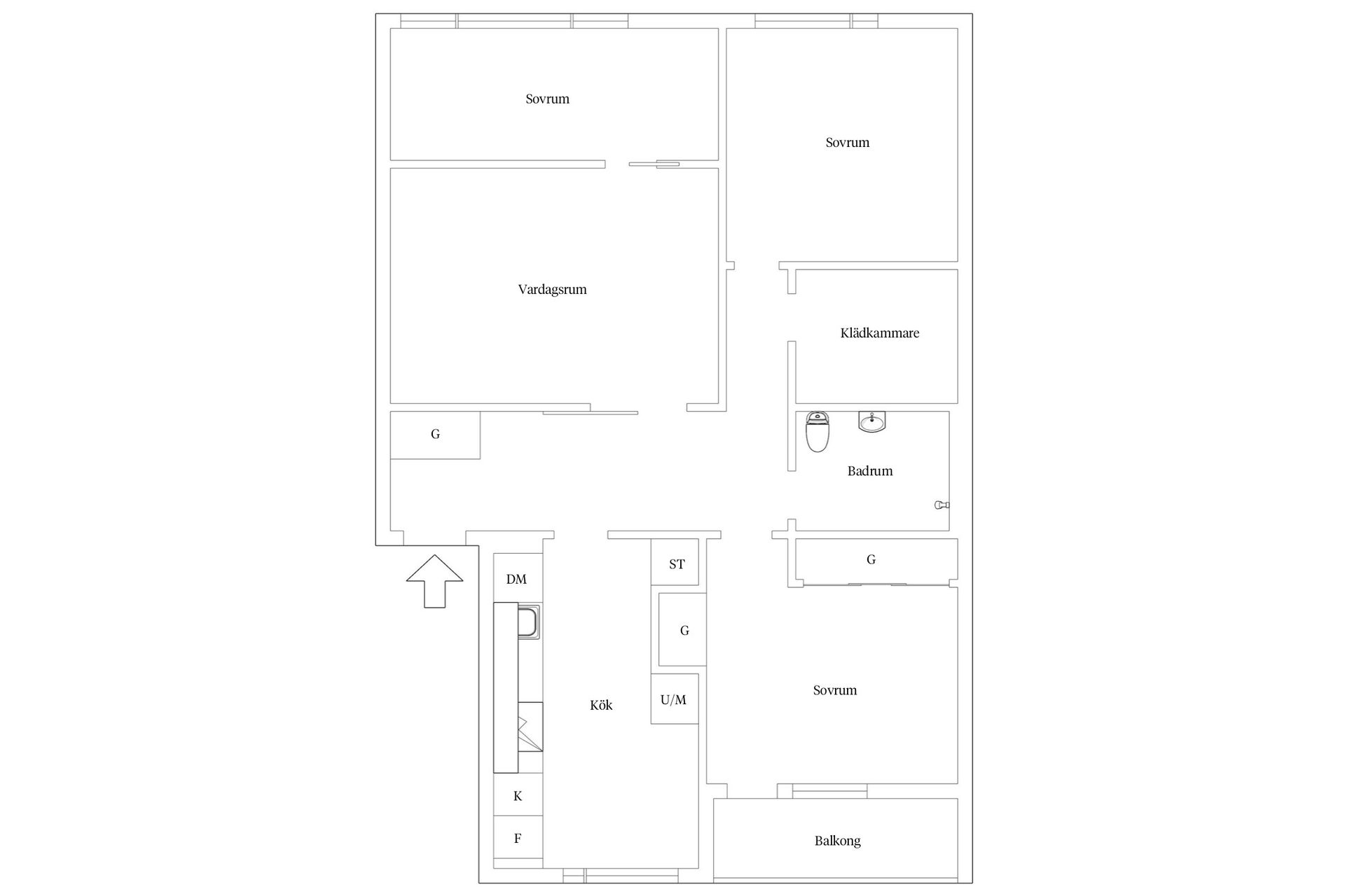 Bostadsrätt, Kronetorpsgatan 98A, Segevång, Malmö