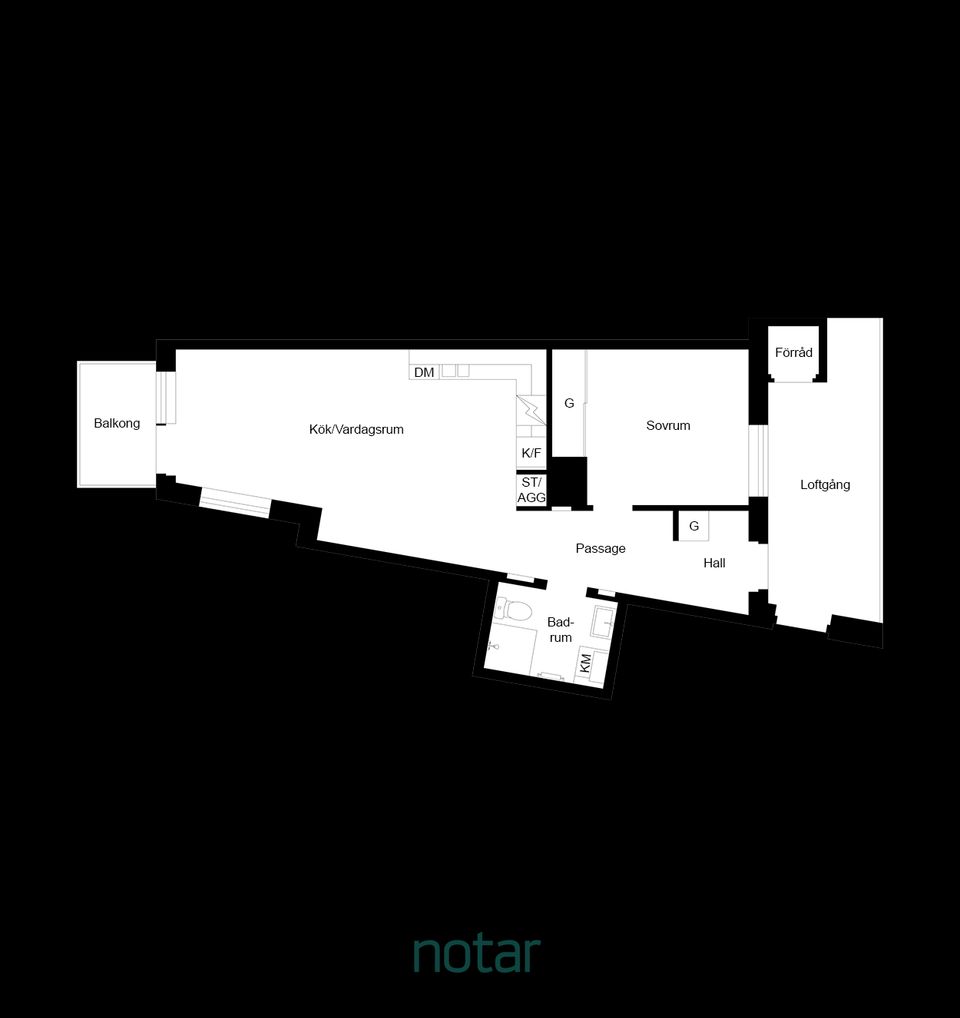 Bostadsrätt, Neptunigatan 71, Varvstaden, Malmö