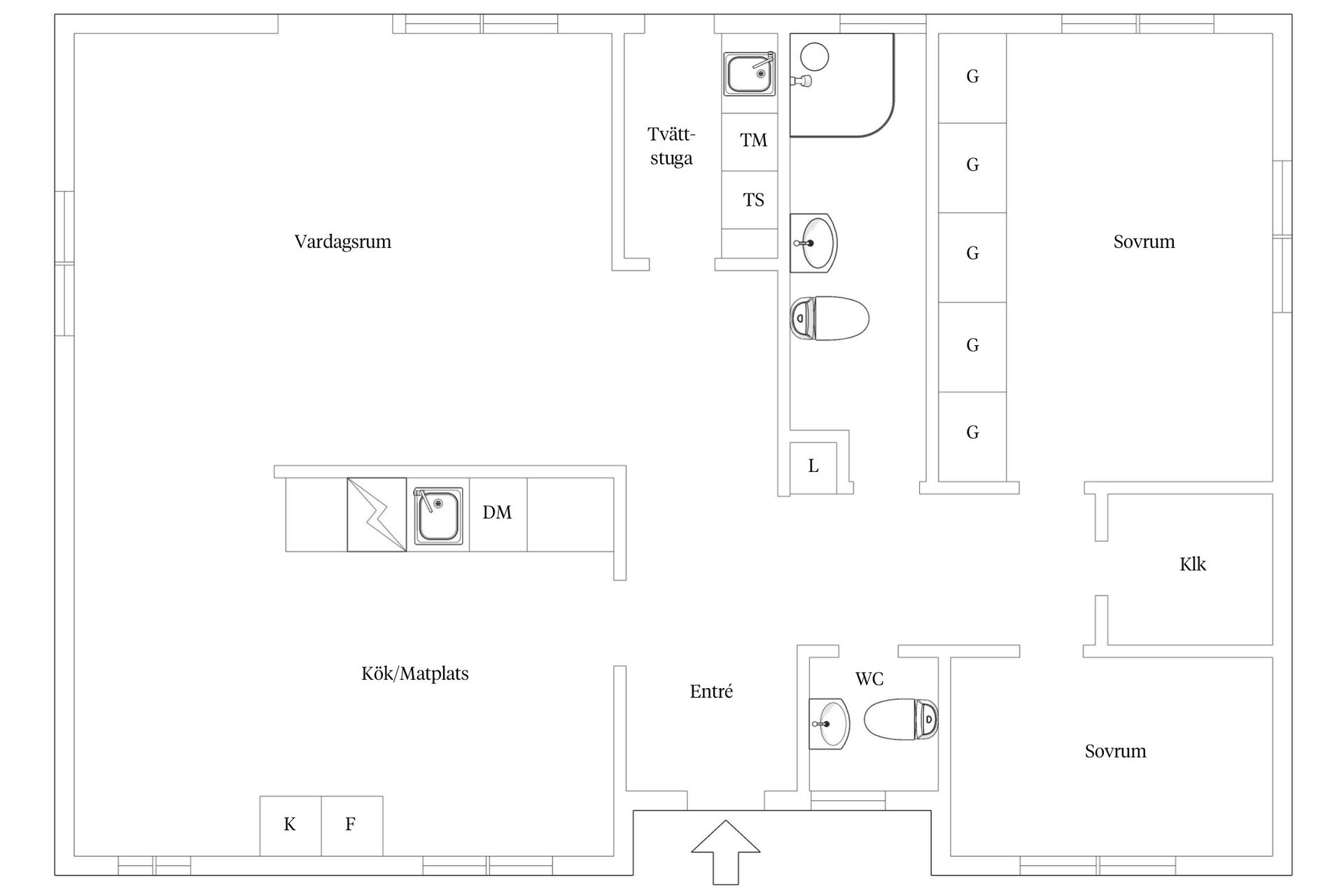 Bostadsrätt, Drottninggården 134, Drottningen, Landskrona