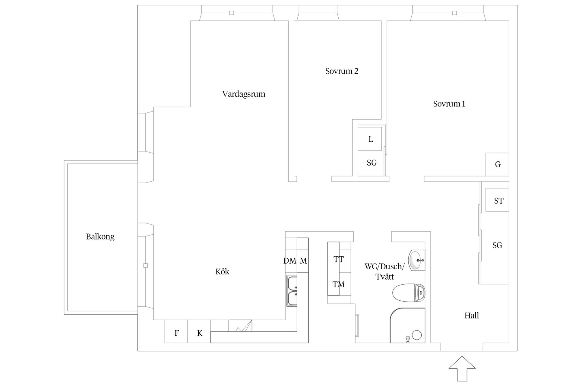 Bostadsrätt, Grafiska vägen 4C, Johanneberg - Almedal, Göteborg