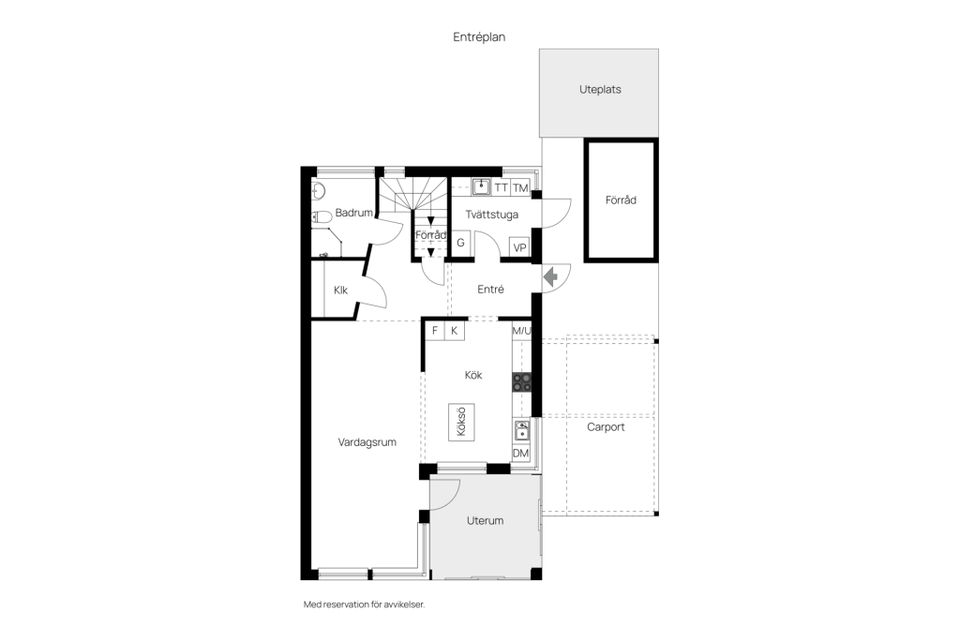 Radhus, Logvägen 65, Albinsro, Halmstad