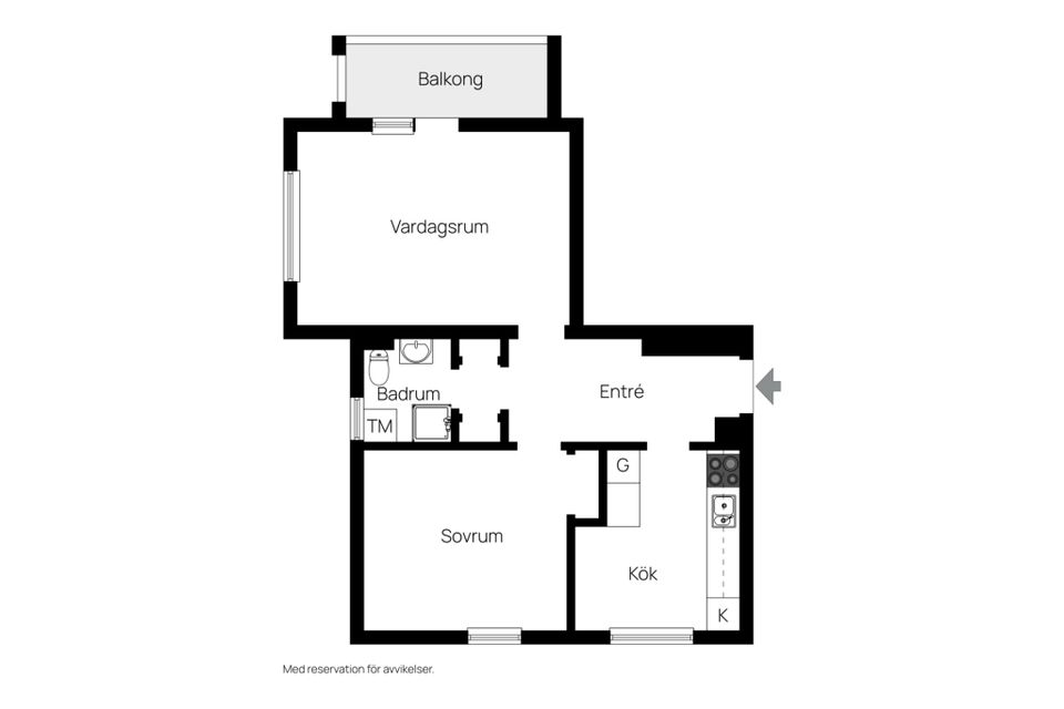 Bostadsrätt, Saresgatan 16, Hagalund, Borlänge