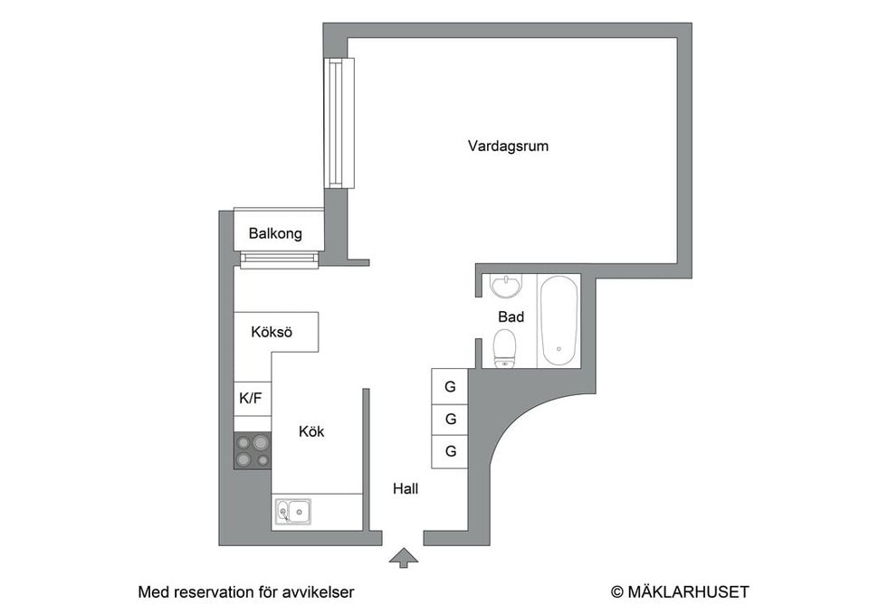 Bostadsrätt, Essingestråket 37, Stora Essingen1, Stockholm