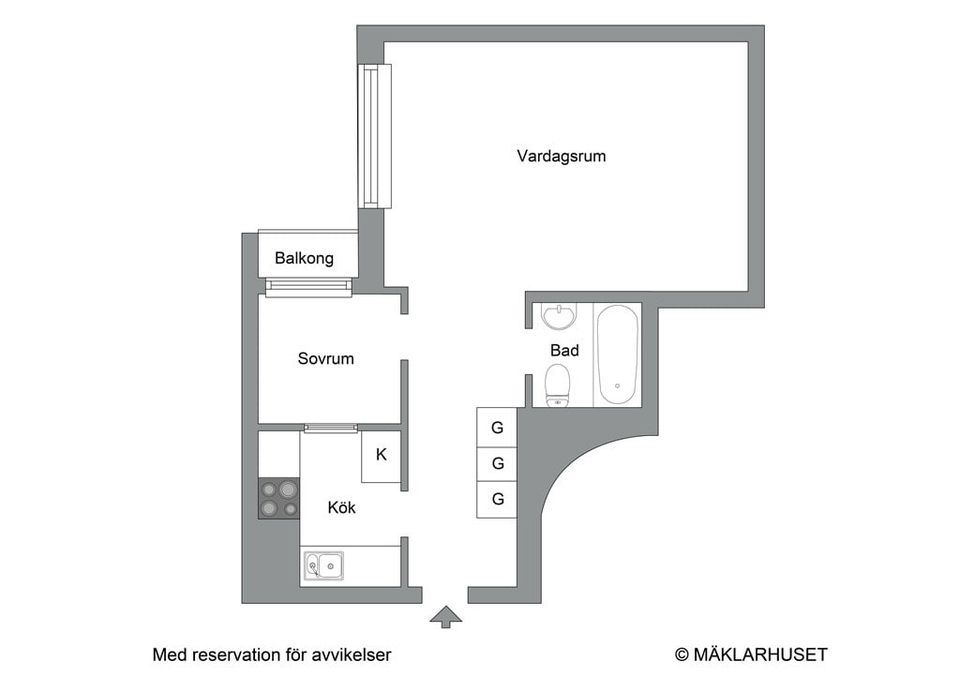 Bostadsrätt, Essingestråket 37, Stora Essingen1, Stockholm