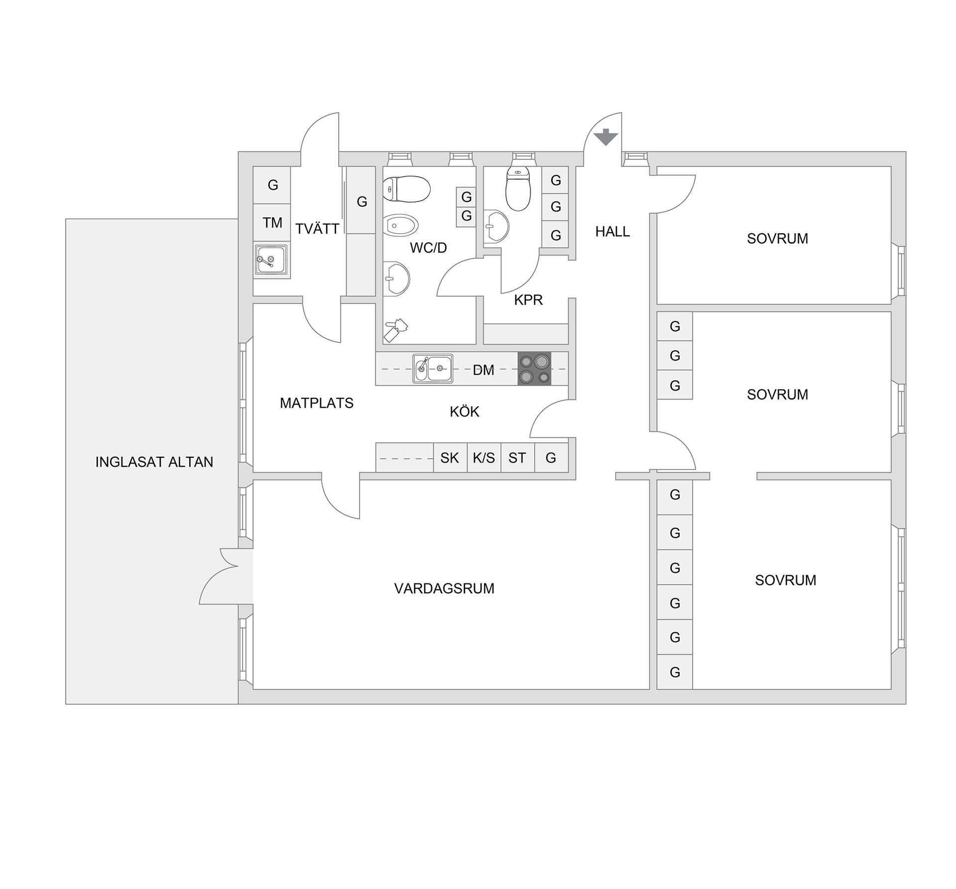 Villa, Myrgatan 4, Västra Lersätter, Kil