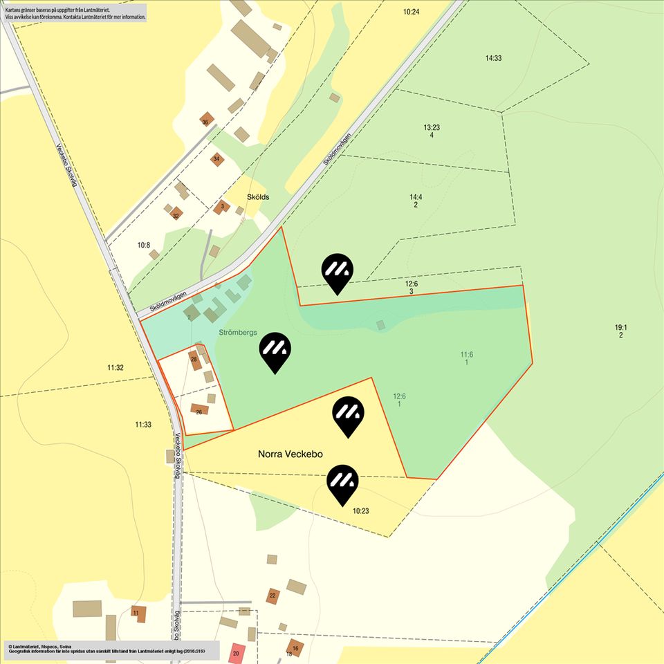 Gård/Skog, Sköldmovägen 2, Veckebo, Ljusdal