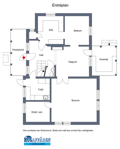 Villa, Tomta backe 19 A-B, Centrala Rimbo, Norrtälje