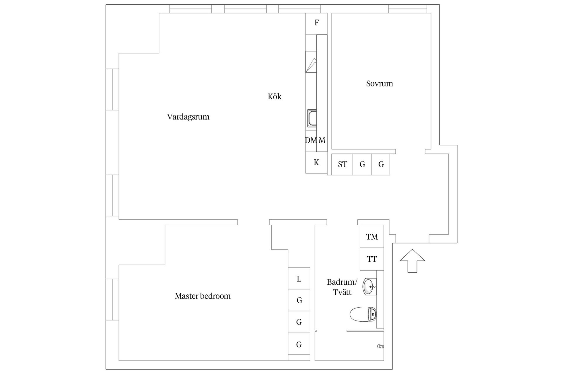 Bostadsrätt, Lodjursstråket 1, Lindholmen, Göteborg