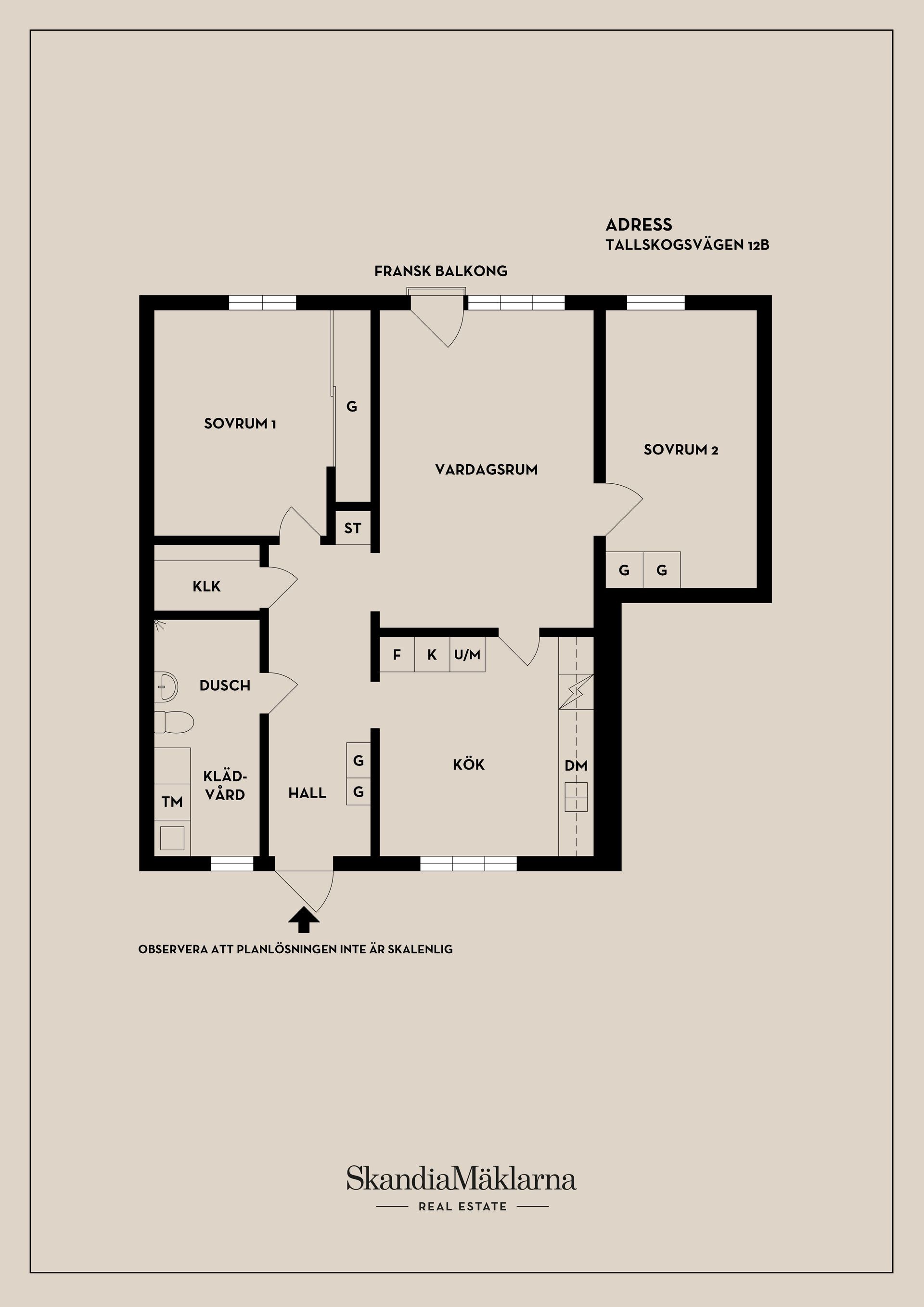 Bostadsrätt, Tallskogsvägen 12B, Ängom, Sundsvall