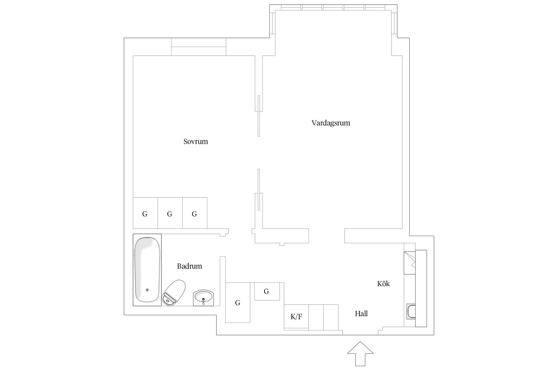 Bostadsrätt, Artillerigatan 65, Östermalm, Stockholm