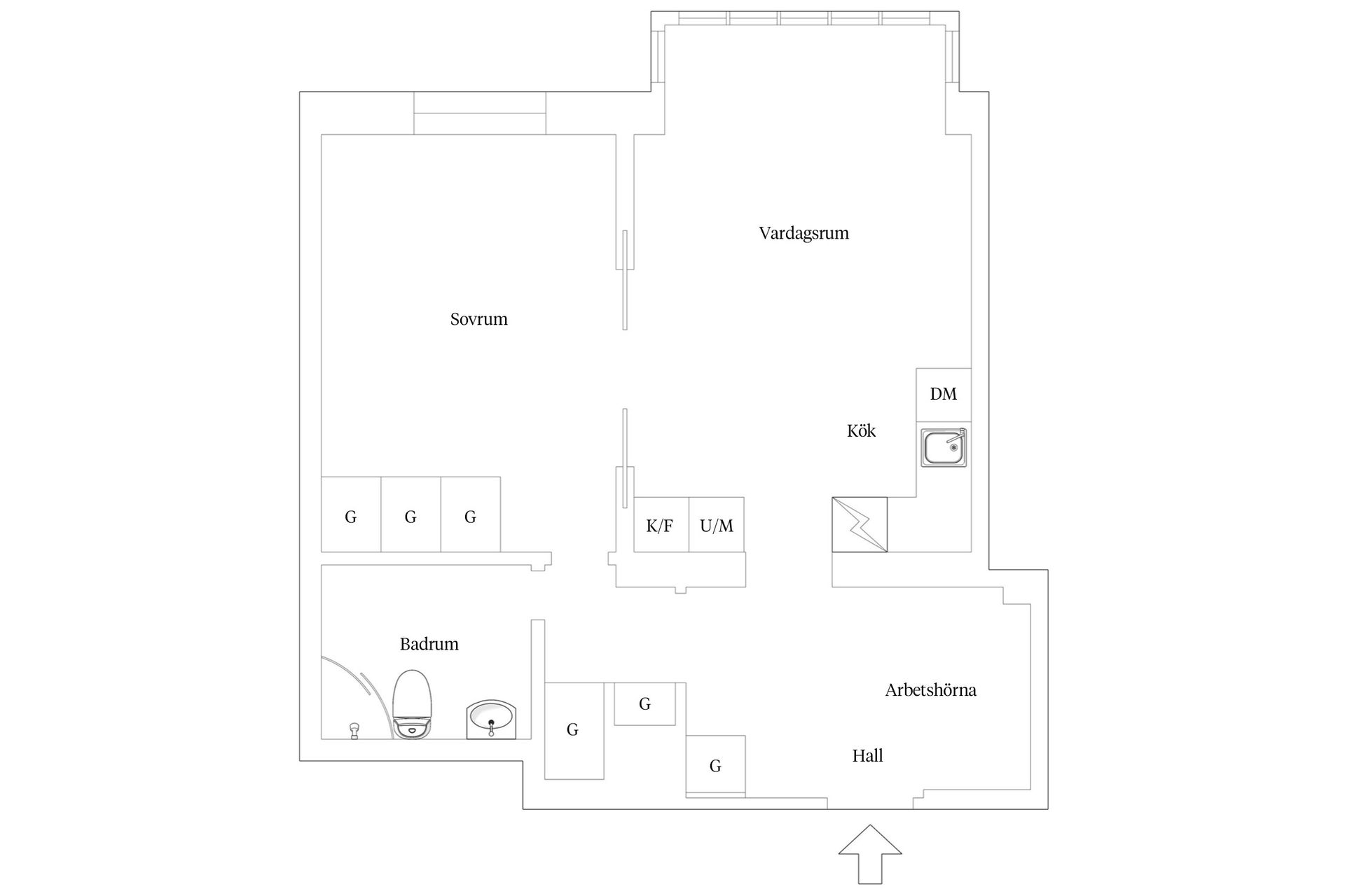 Bostadsrätt, Artillerigatan 65, Östermalm, Stockholm