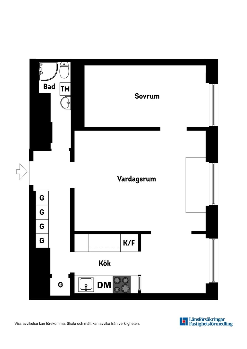 Bostadsrätt, Siargatan 17,  Stockholm – Södermalm, Stockholm
