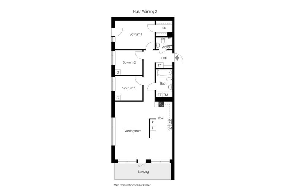 Bostadsrätt, Kanalvägen 3, Roslags Näsby, Täby
