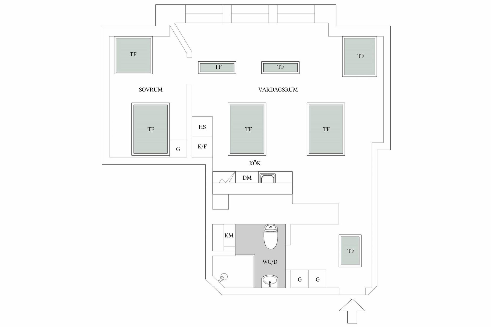 Bostadsrätt, Karl Johansgatan 61, Majorna, Göteborg