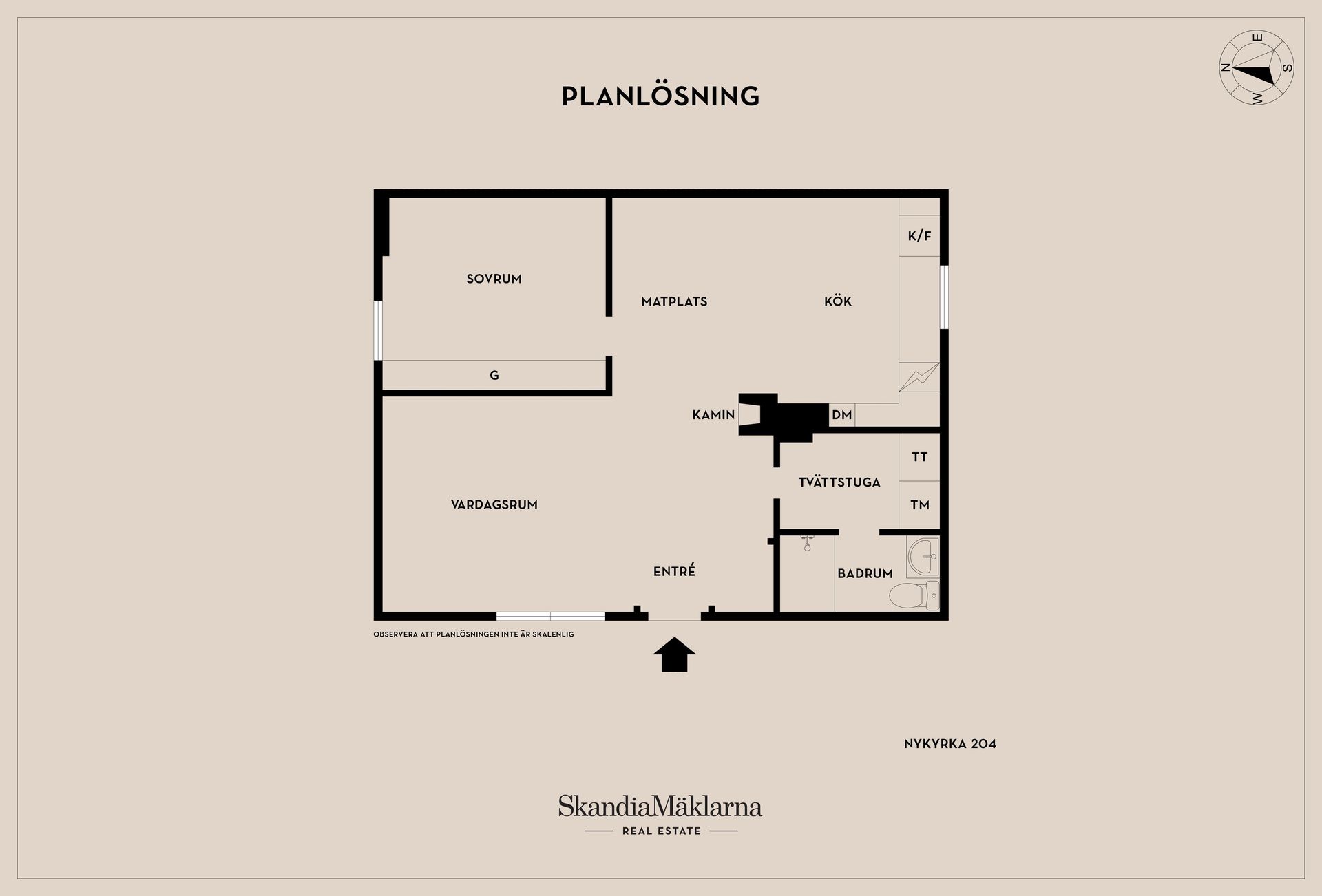 Villa, Nykyrka 204, Motala