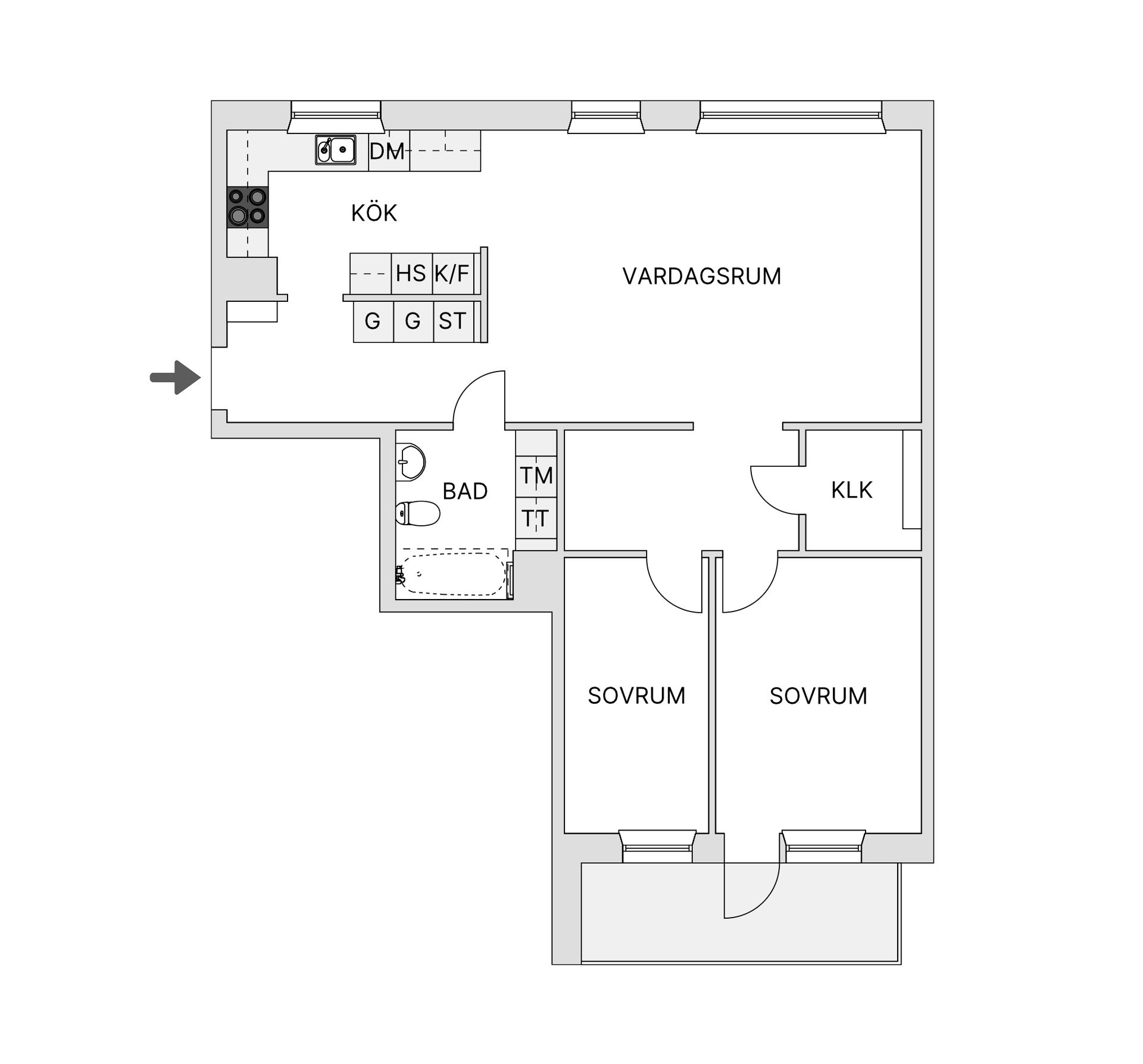 Bostadsrätt, Ågesta broväg 52, Farsta, Stockholm