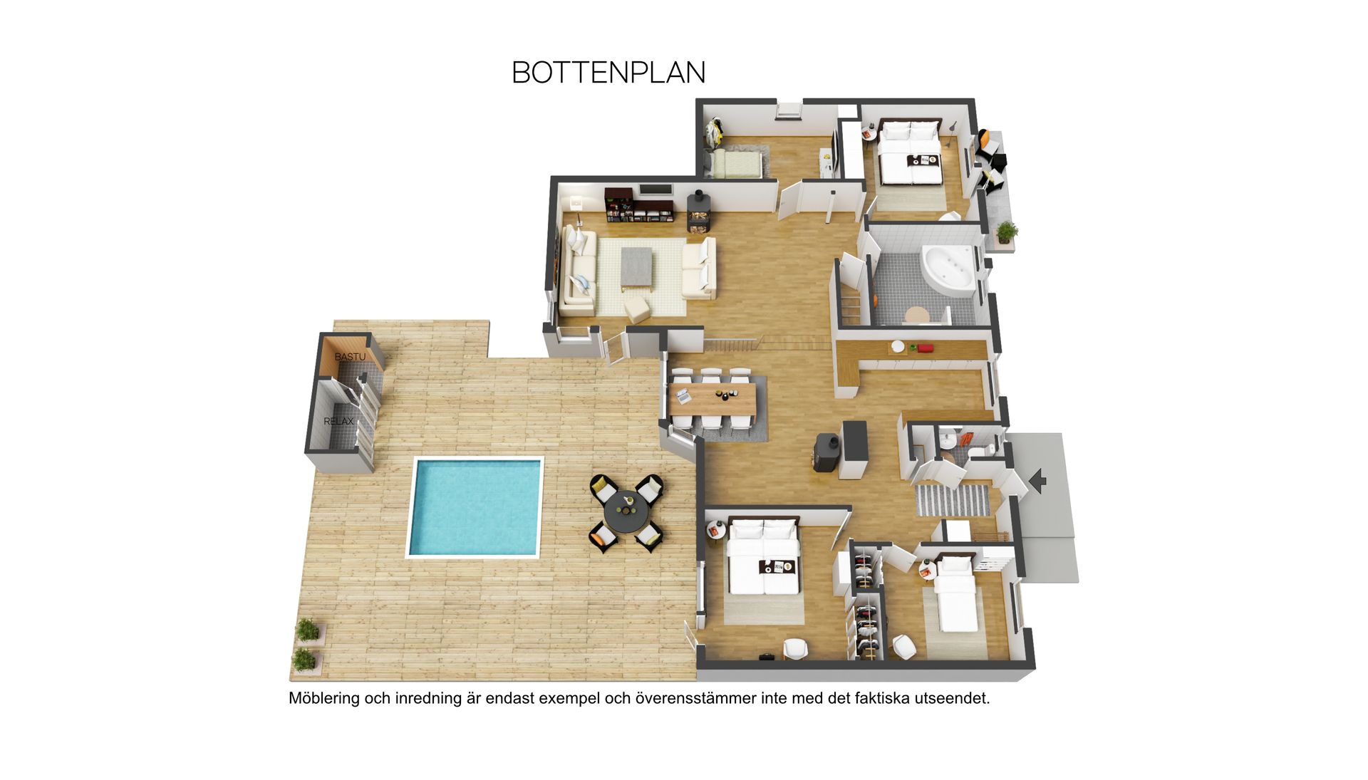 Villa, Muddervägen 4, Ön/Teg, Umeå