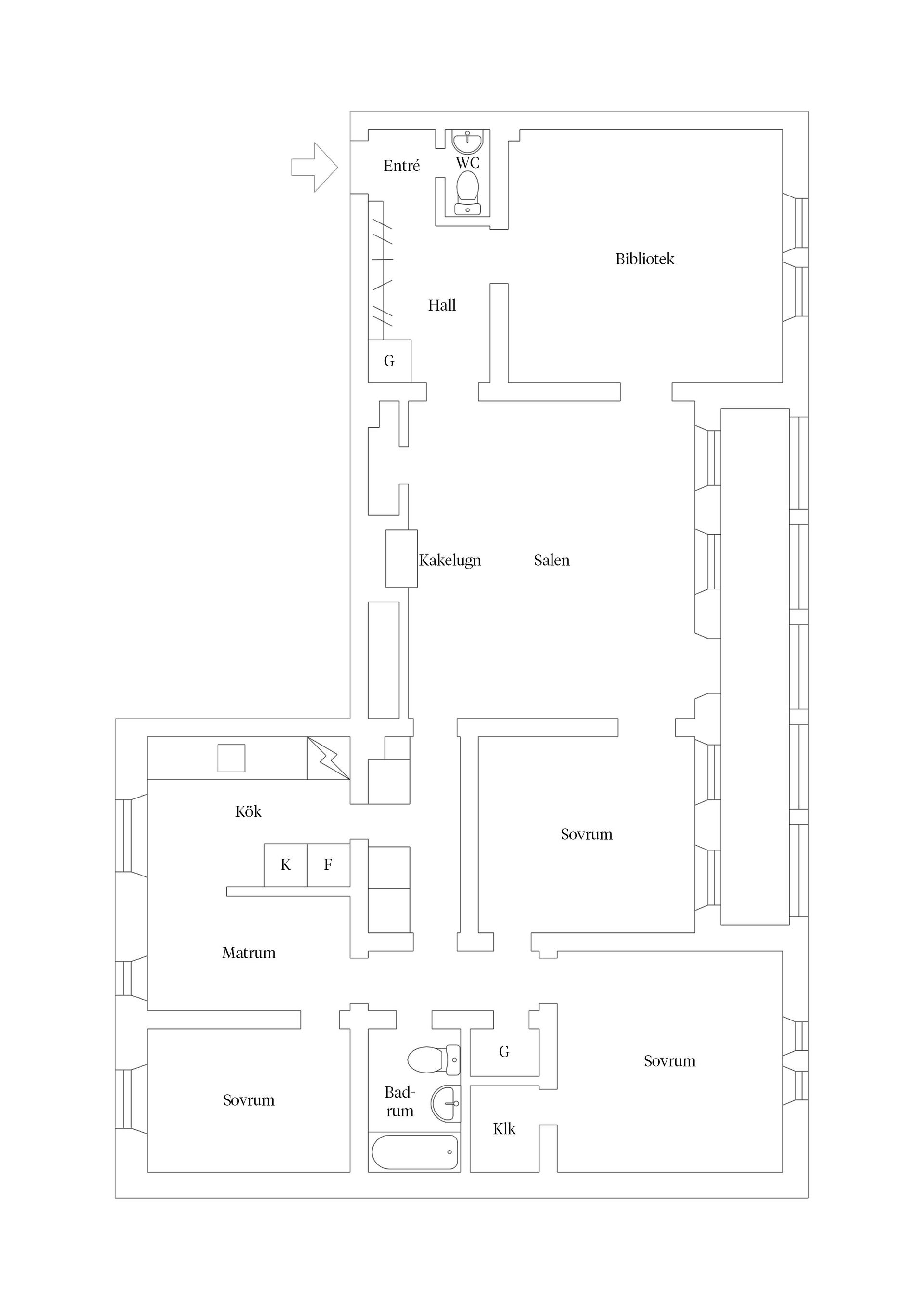 Bostadsrätt, Österplan 13, Höganäs, Uppsala