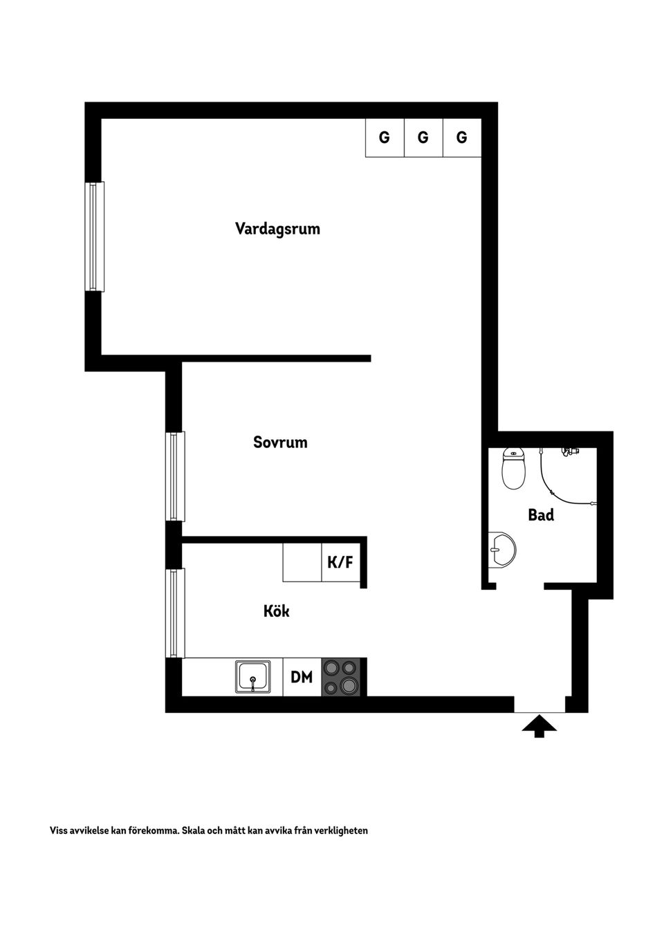 Bostadsrätt, Svarvargatan 18, Kungsholmen, Stockholm