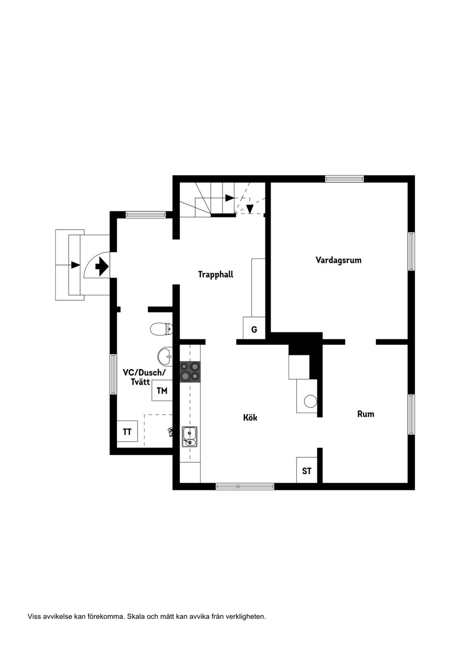 Villa, Västhammar 137, Nyland, Kramfors