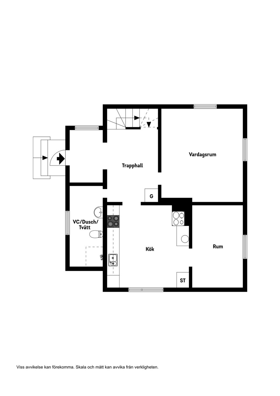 Villa, Västhammar 137, Nyland, Kramfors