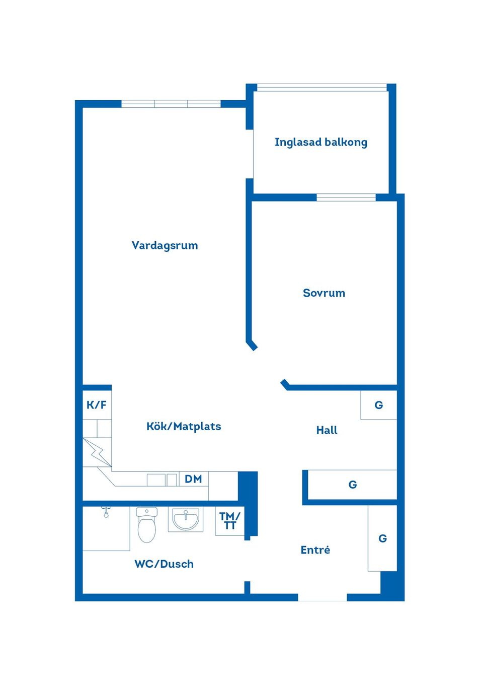 Bostadsrätt, Ekhagagatan 72, Duvkullen, Linköping
