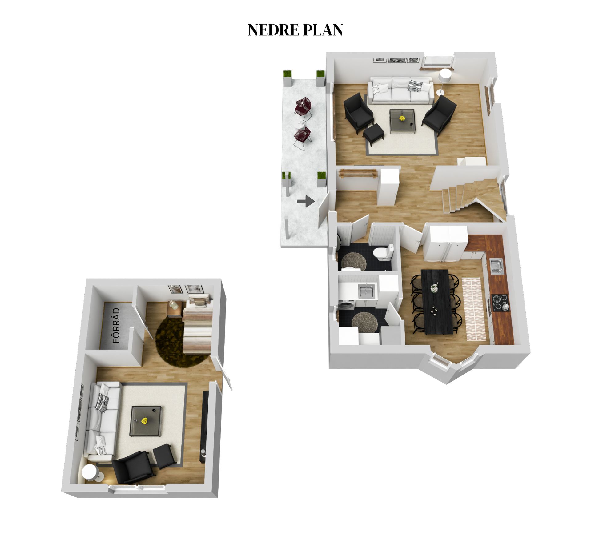 Villa, Södra Strömvägen 6, Masugnen, Falun