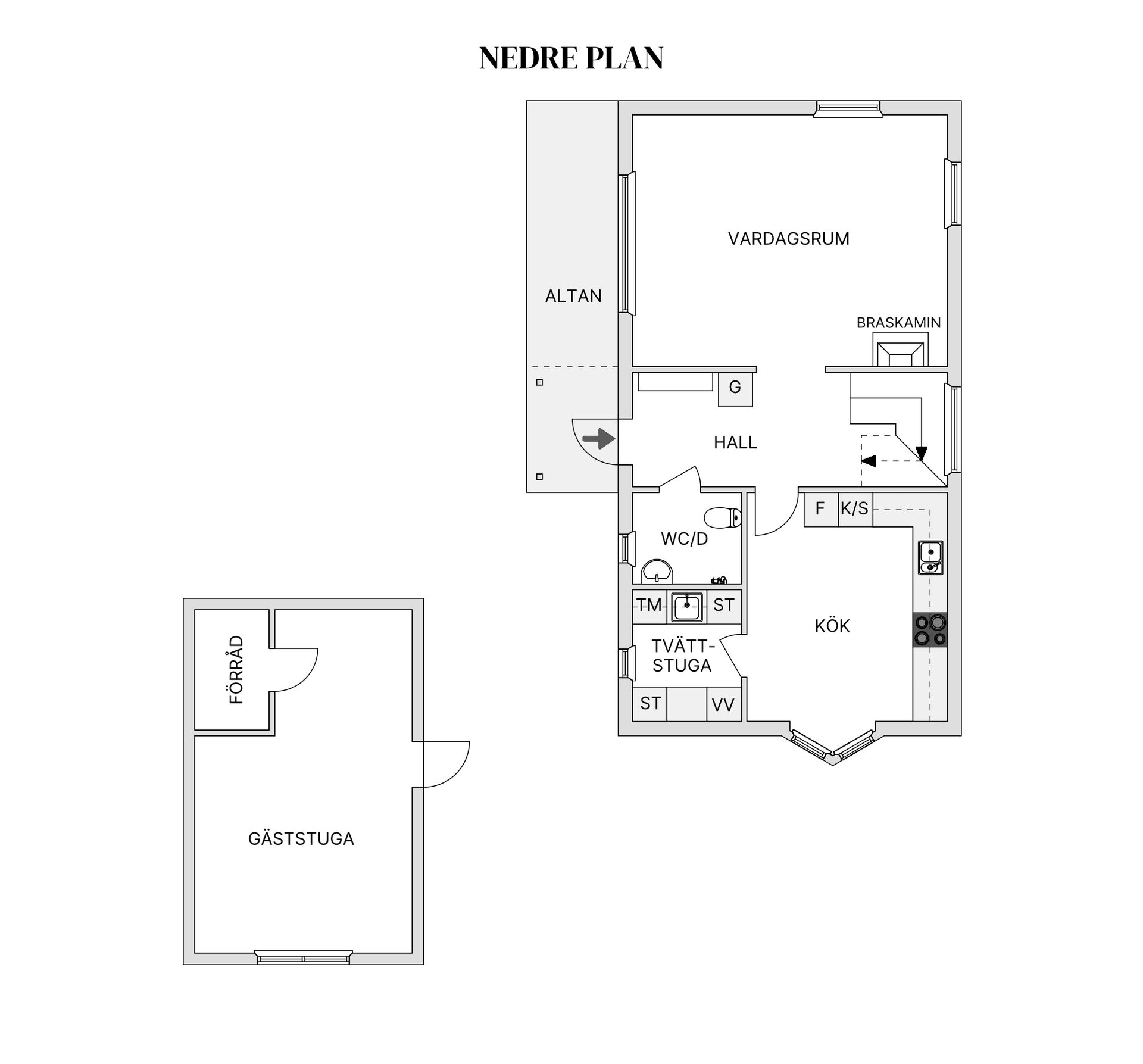 Villa, Södra Strömvägen 6, Masugnen, Falun