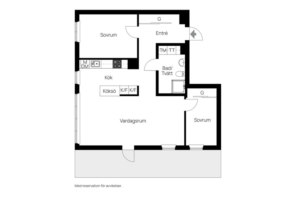 Bostadsrätt, Rörviksbacken 11, Årsta, Stockholm