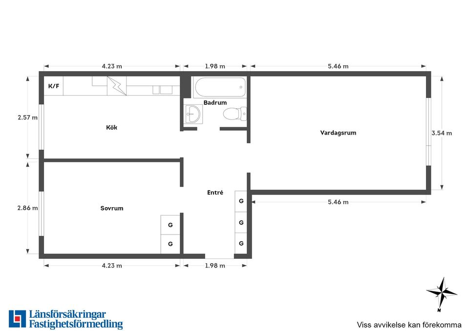 Bostadsrätt, Molnvädersgatan 26, Biskopsgården, Göteborg