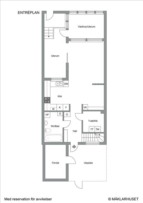 Radhus, Trevingevägen 23, Ulvsunda, Stockholm