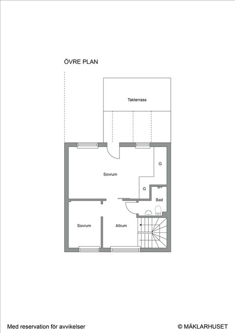Radhus, Trevingevägen 23, Ulvsunda, Stockholm