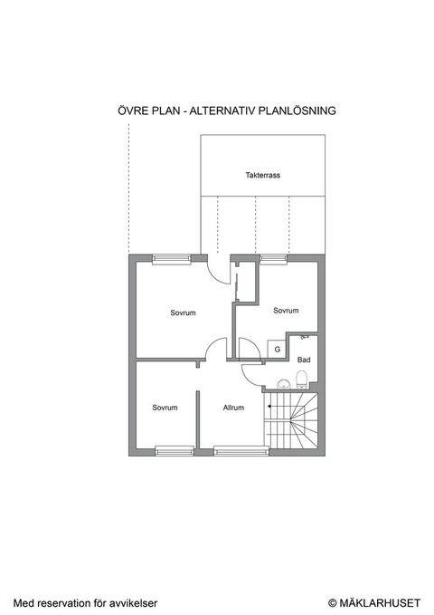 Radhus, Trevingevägen 23, Ulvsunda, Stockholm