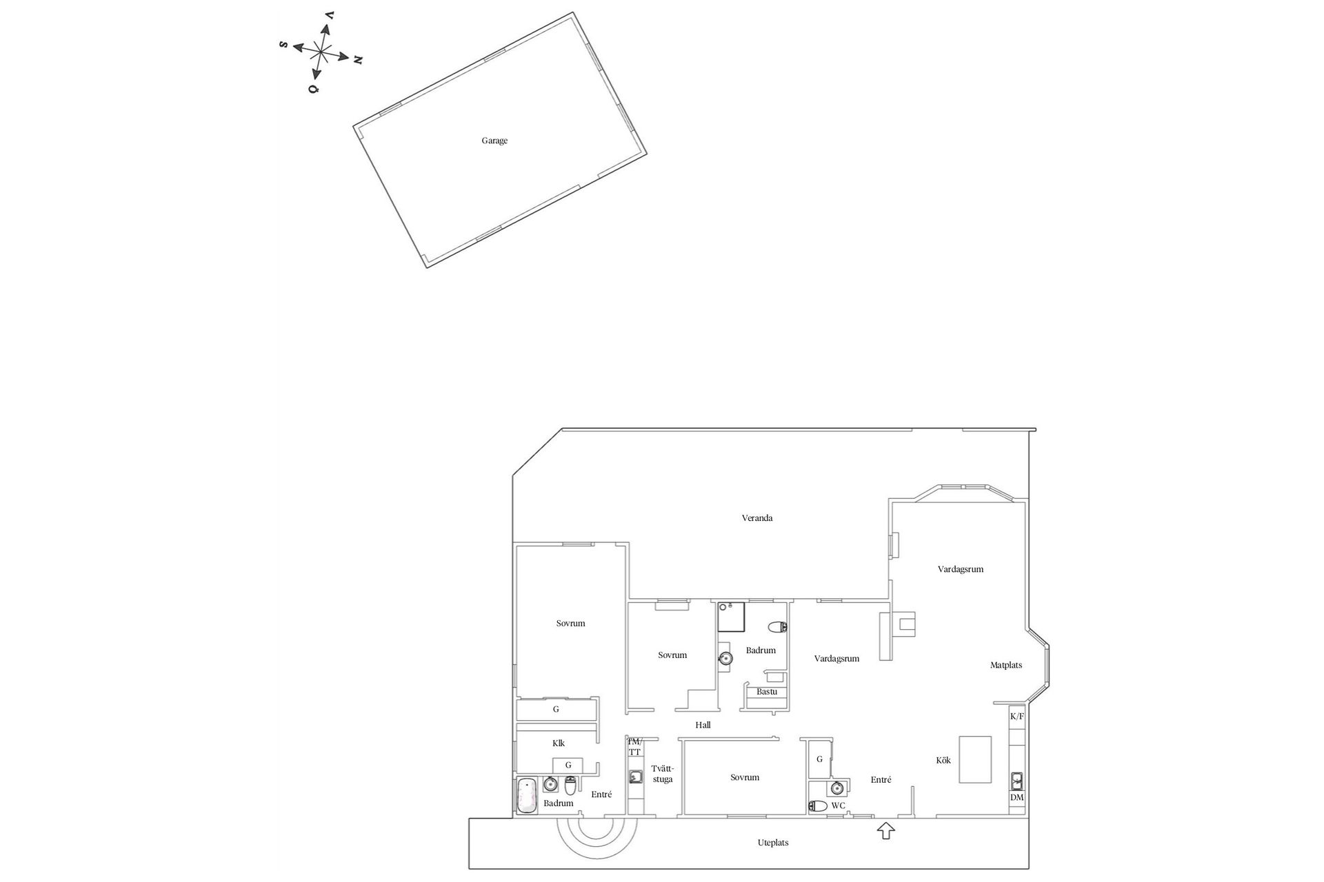 Villa, Bångsbovägen 64, Kullavik, Kungsbacka