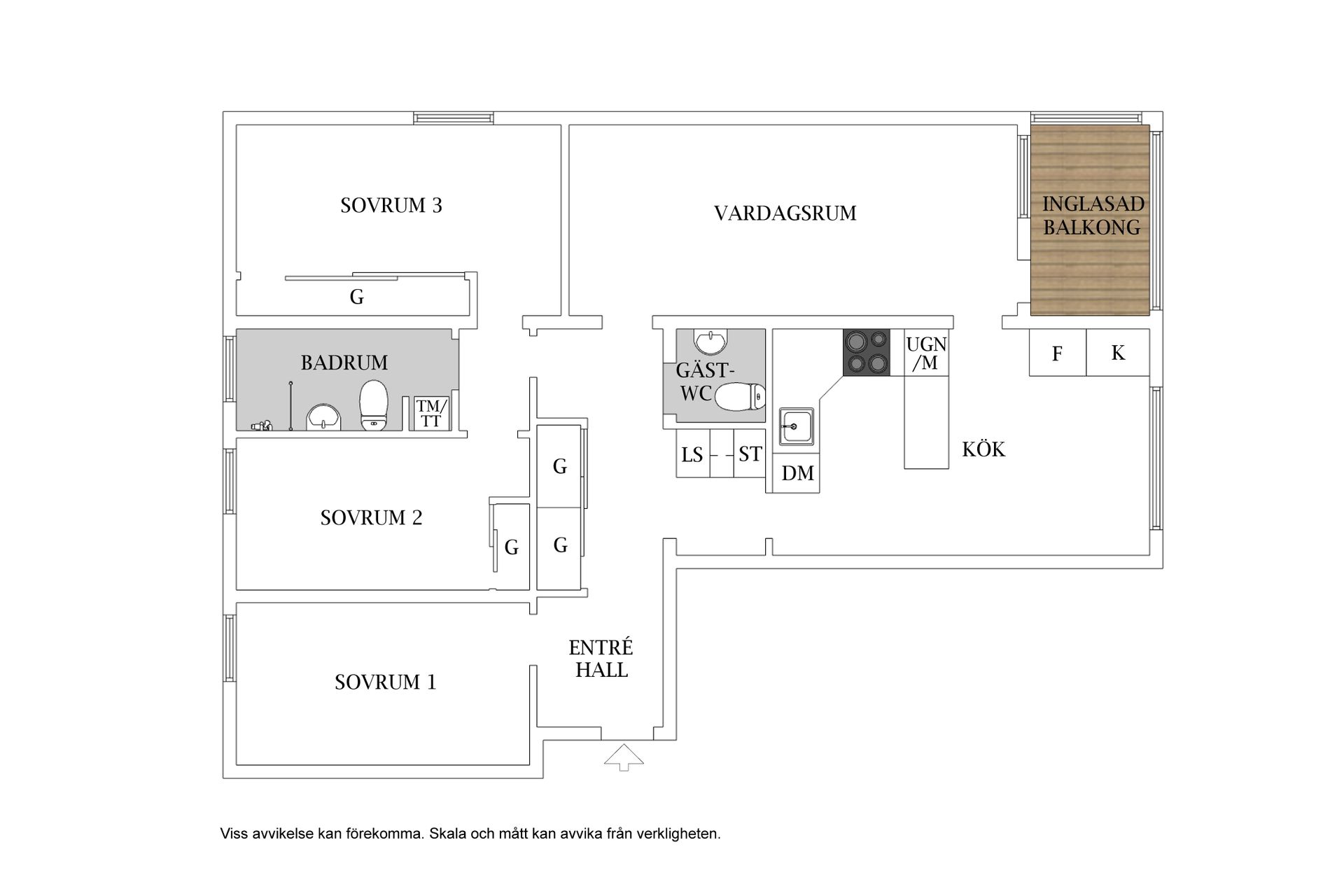 Bostadsrätt, Fabelvägen 11, Kallhäll, Järfälla
