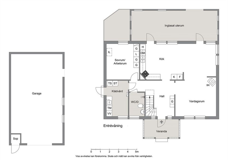 Villa, Biskop Johannes väg 23, Stäket, Järfälla