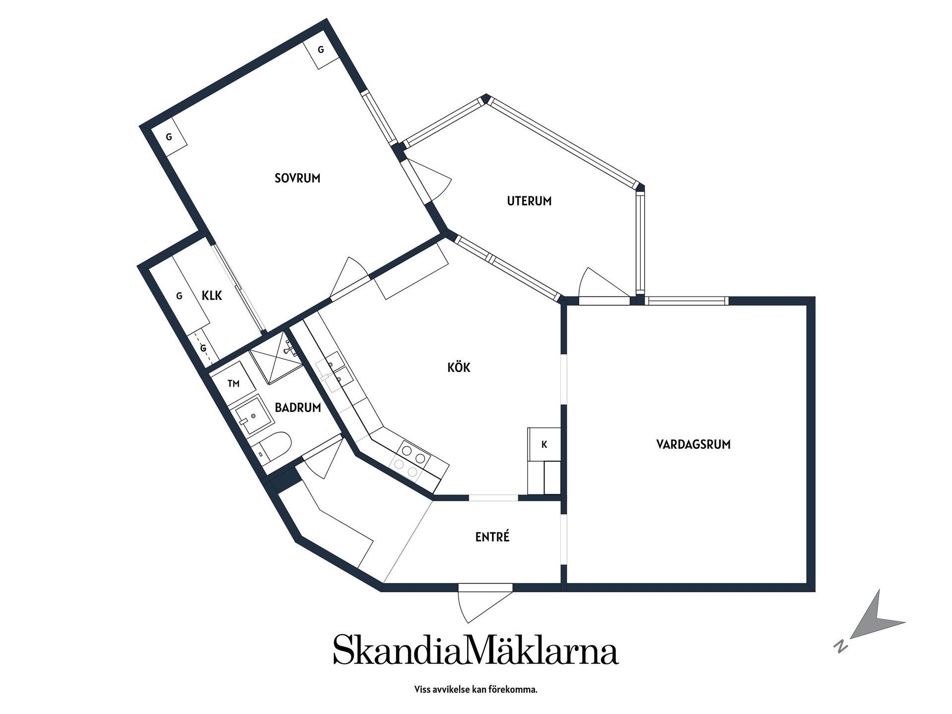 Bostadsrätt, Eskilstunavägen 10, Centralt, Strängnäs