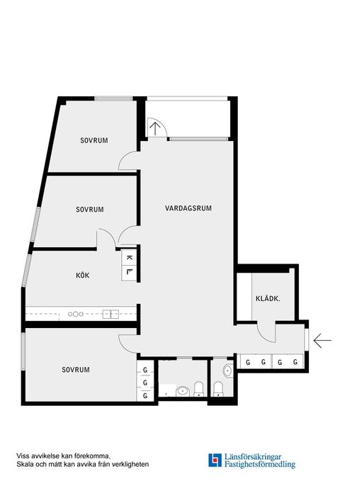 Bostadsrätt, Näsbydalsvägen 2, 4tr, Näsbydal, Täby