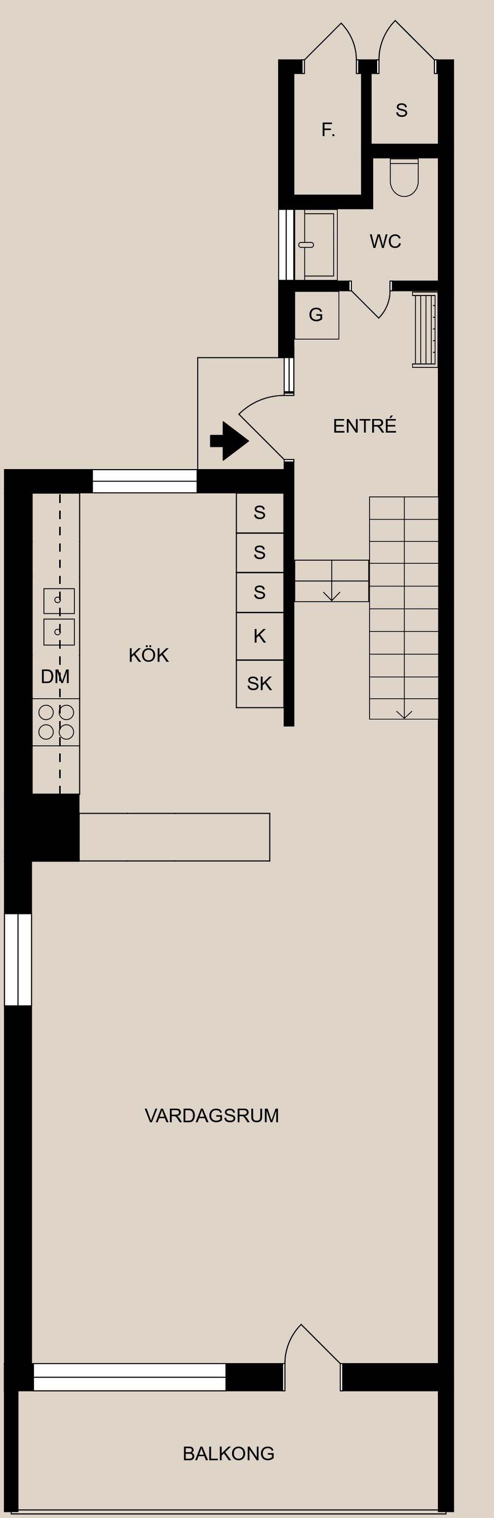 Radhus, Lidaleden 320, Smedby, Norrköping