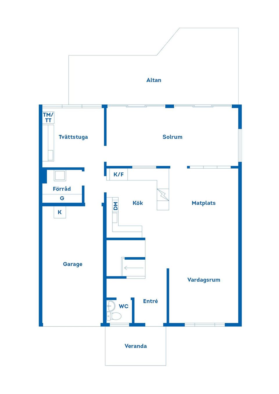 Villa, Radhus, Guldvingestigen 8, Åleryd, Linköping