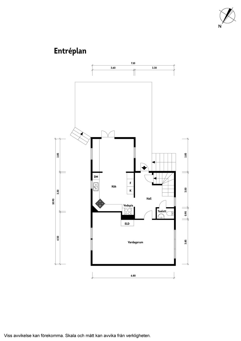 Villa, Hallingaliden 16A, Örkelljunga