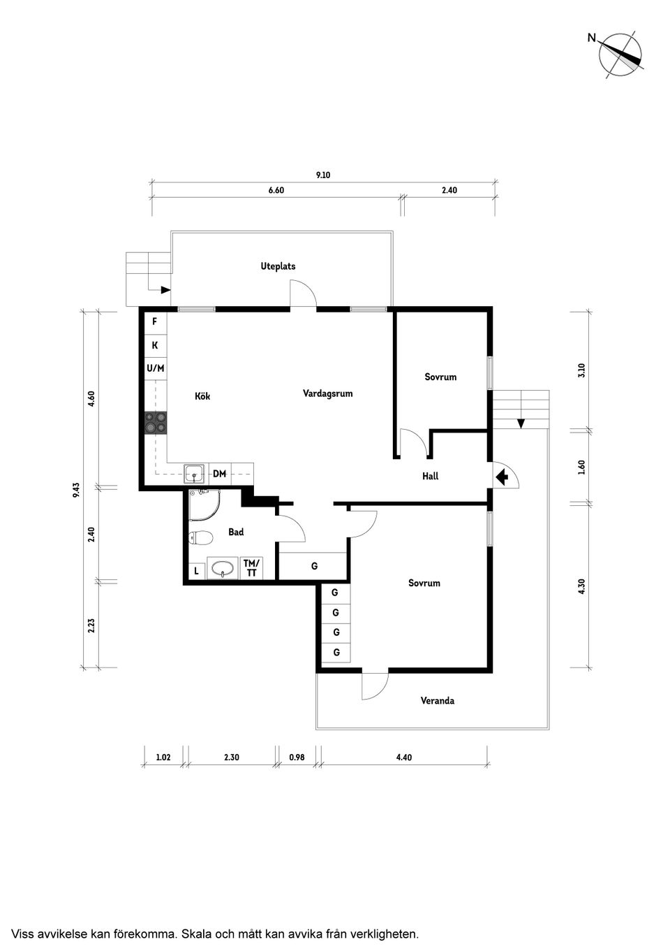 Bostadsrätt, Byvägen 11C, Landvetter, Härryda