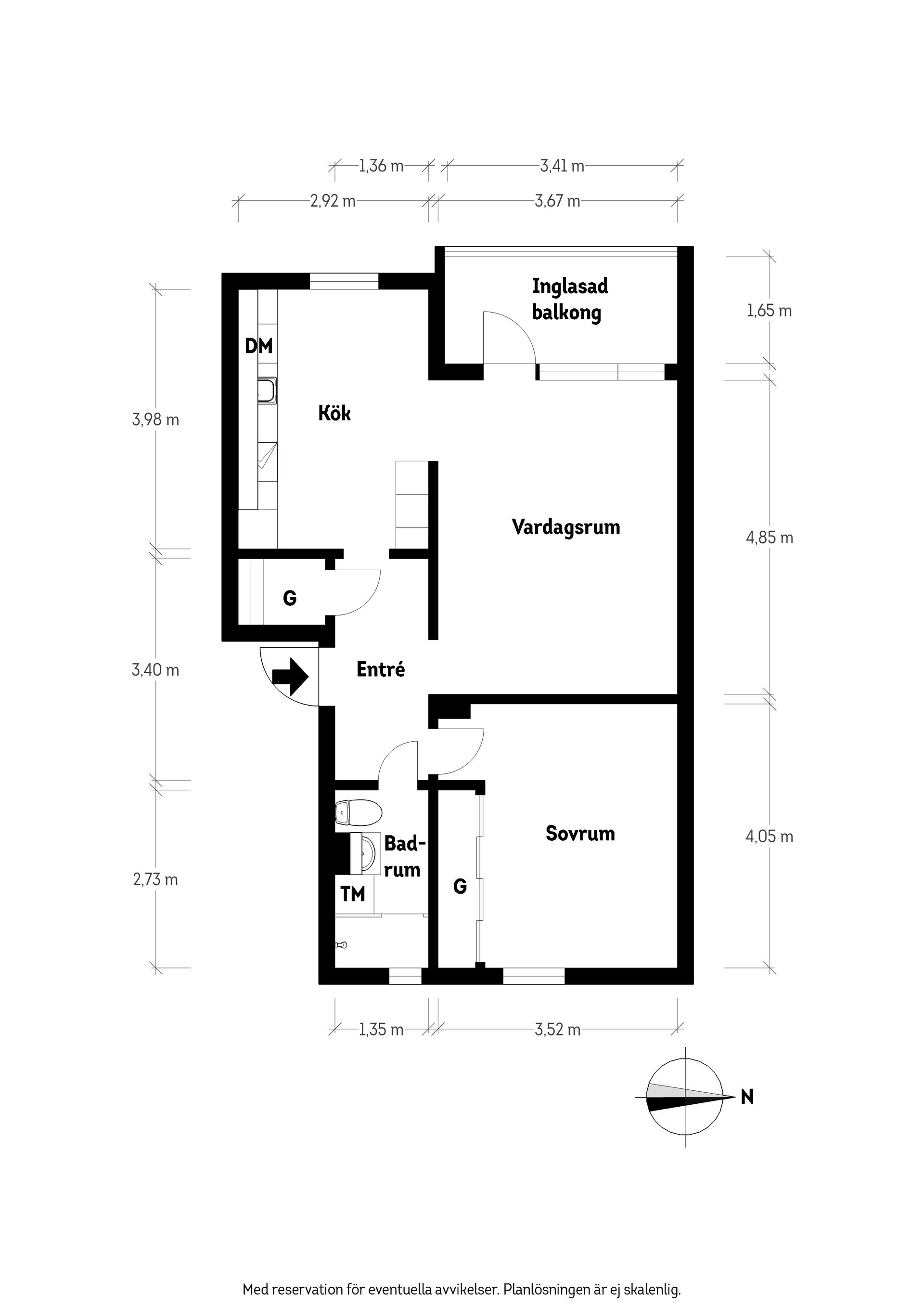 Bostadsrätt, Kobergsgatan 19, Strömmensberg, Göteborg