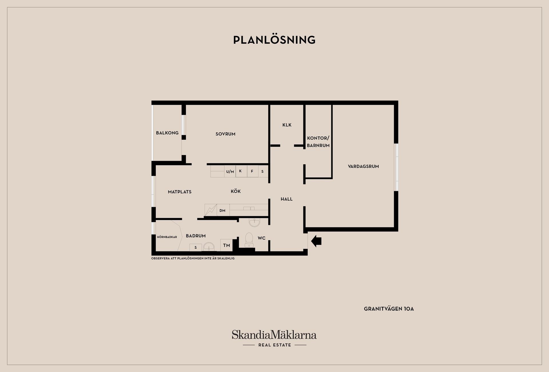 Bostadsrätt, Granitvägen 10A, Centrala Tyresö, Tyresö