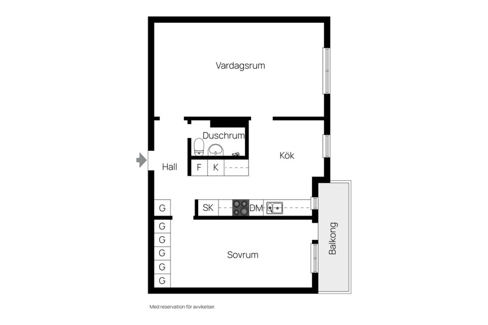 Bostadsrätt, Brunnshusgatan 29 A, Centrum, Härnösand