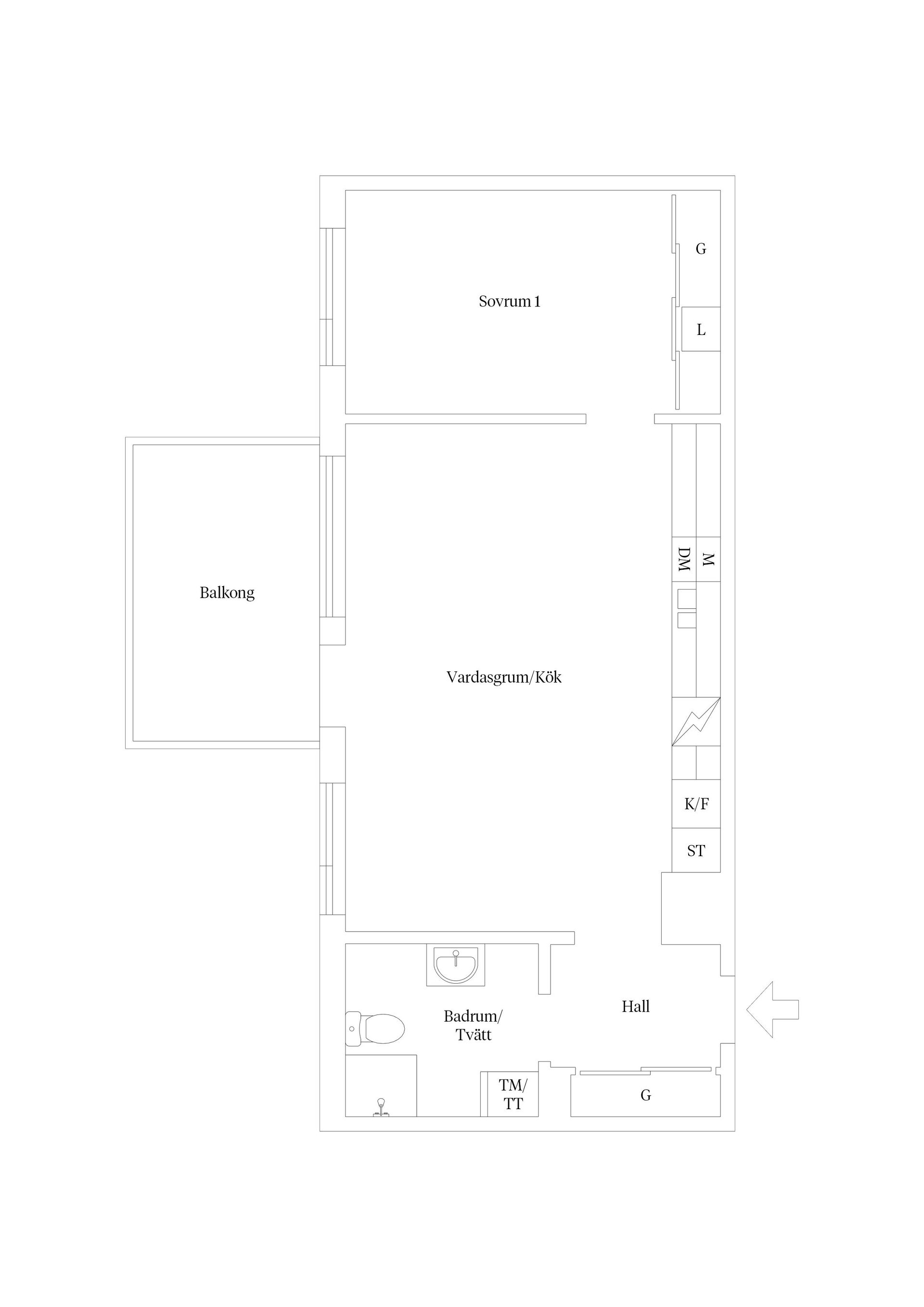 Bostadsrätt, Bobingatan 2, Kungsängen, Uppsala