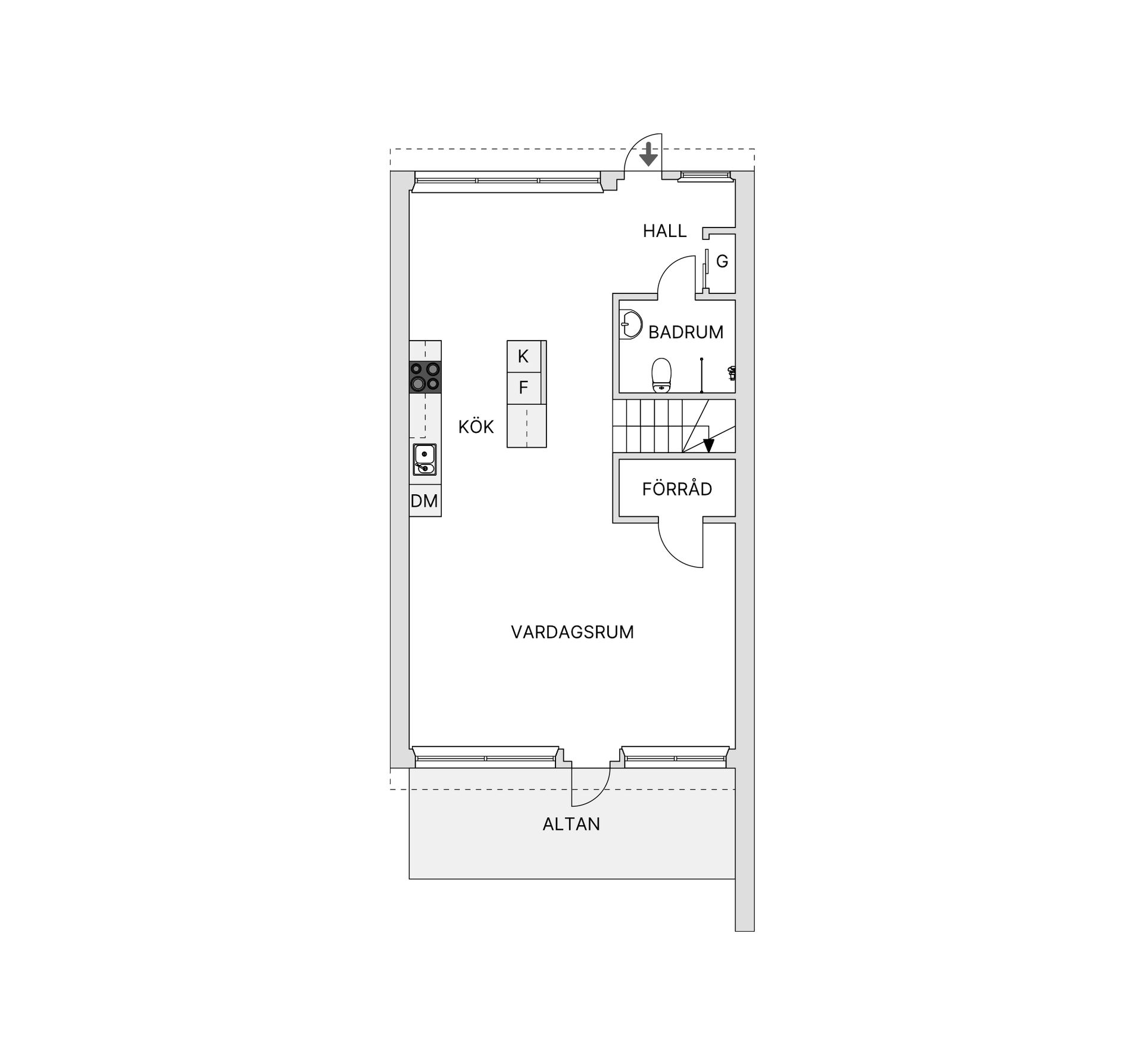 Bostadsrätt, Radhus, Säljägarvägen 2, Margretelund, Österåker