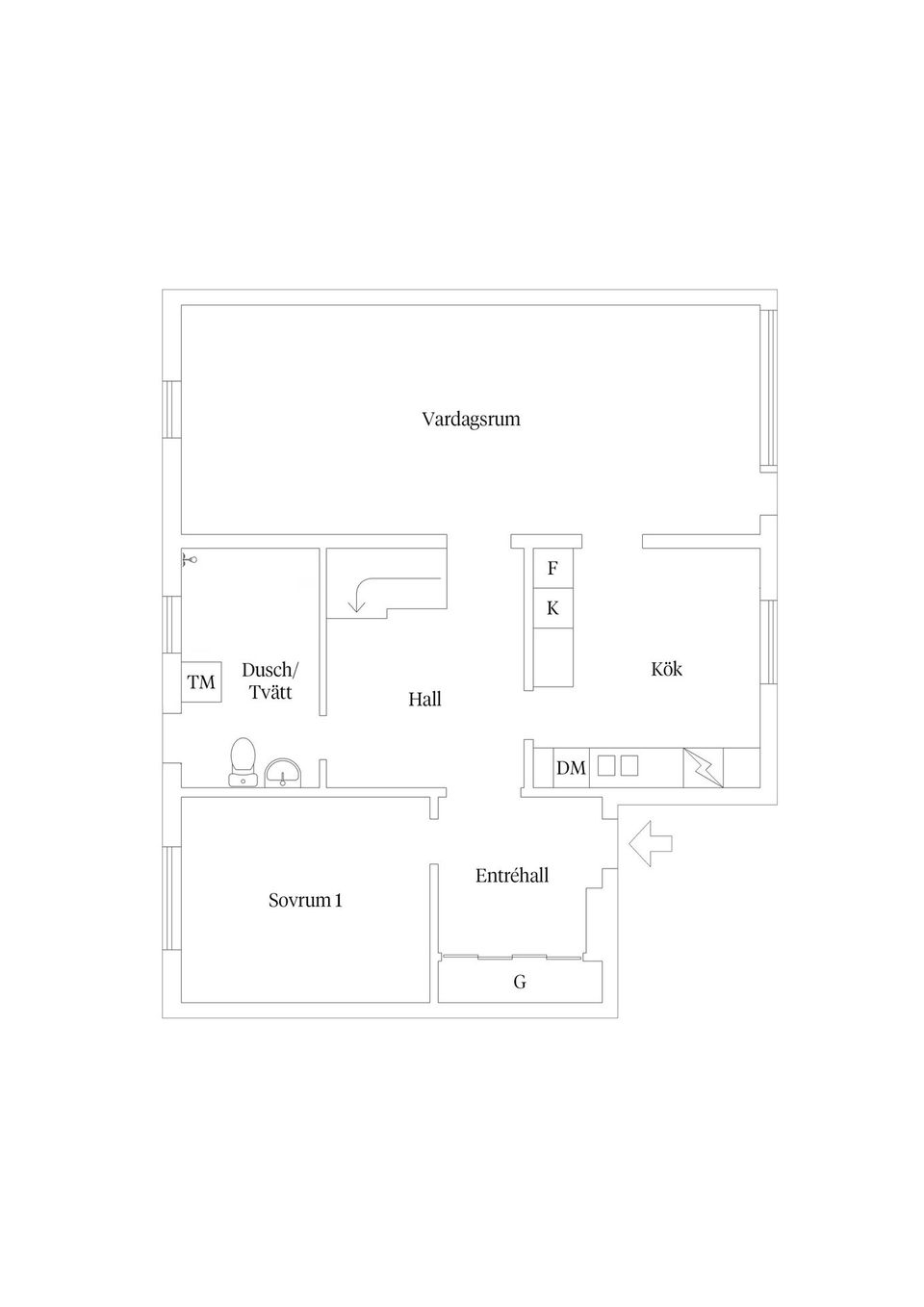 Villa, Snögatan 21E, Andersberg, Gävle